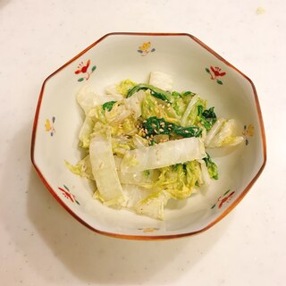 腸内改善に♡白菜マヨごまサラダ